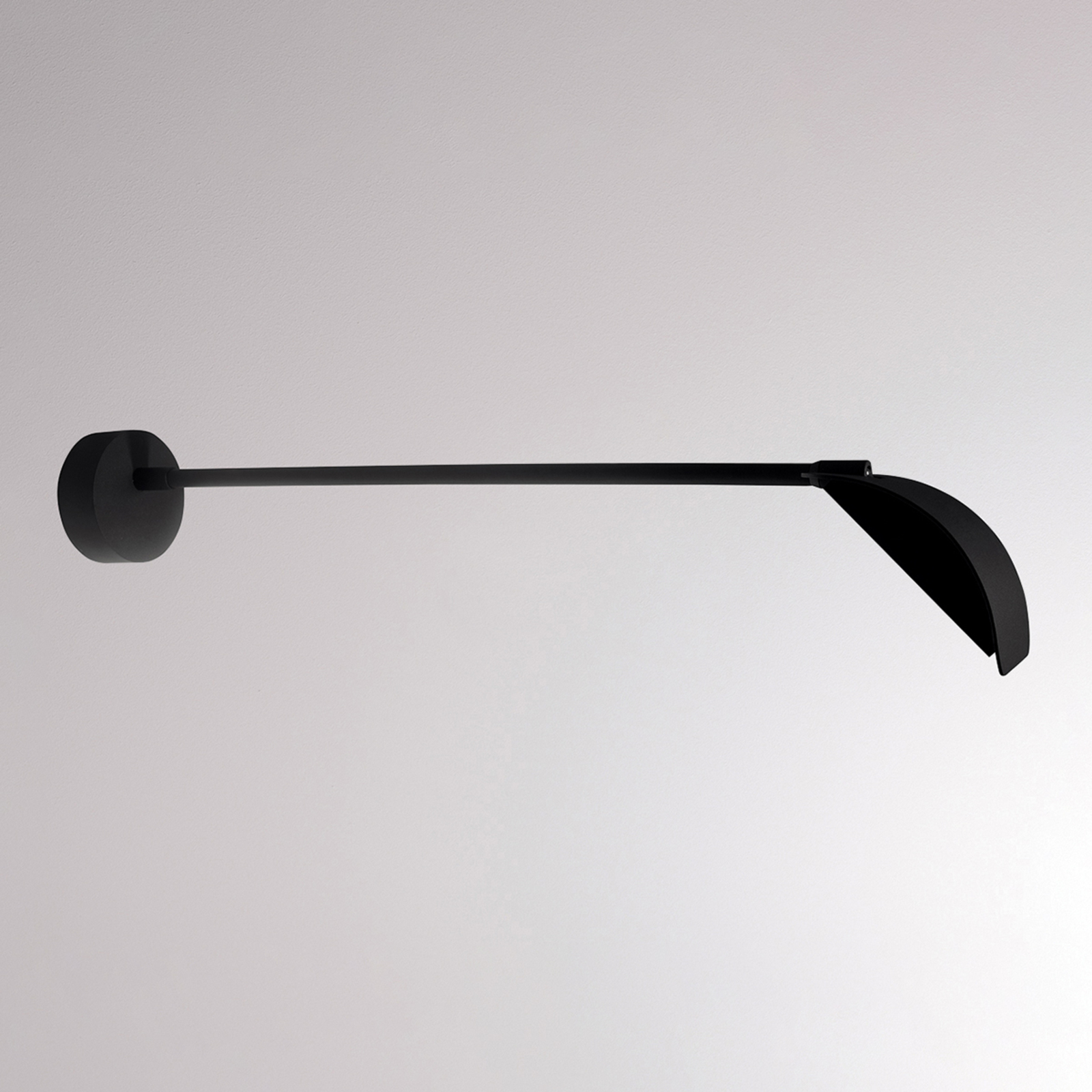 Molto Luce Videri Long outdoor wall light, anthracite, die-cast aluminium, 15 W, energy efficiency: A+, W: 13 cm, H: 9.5 cm