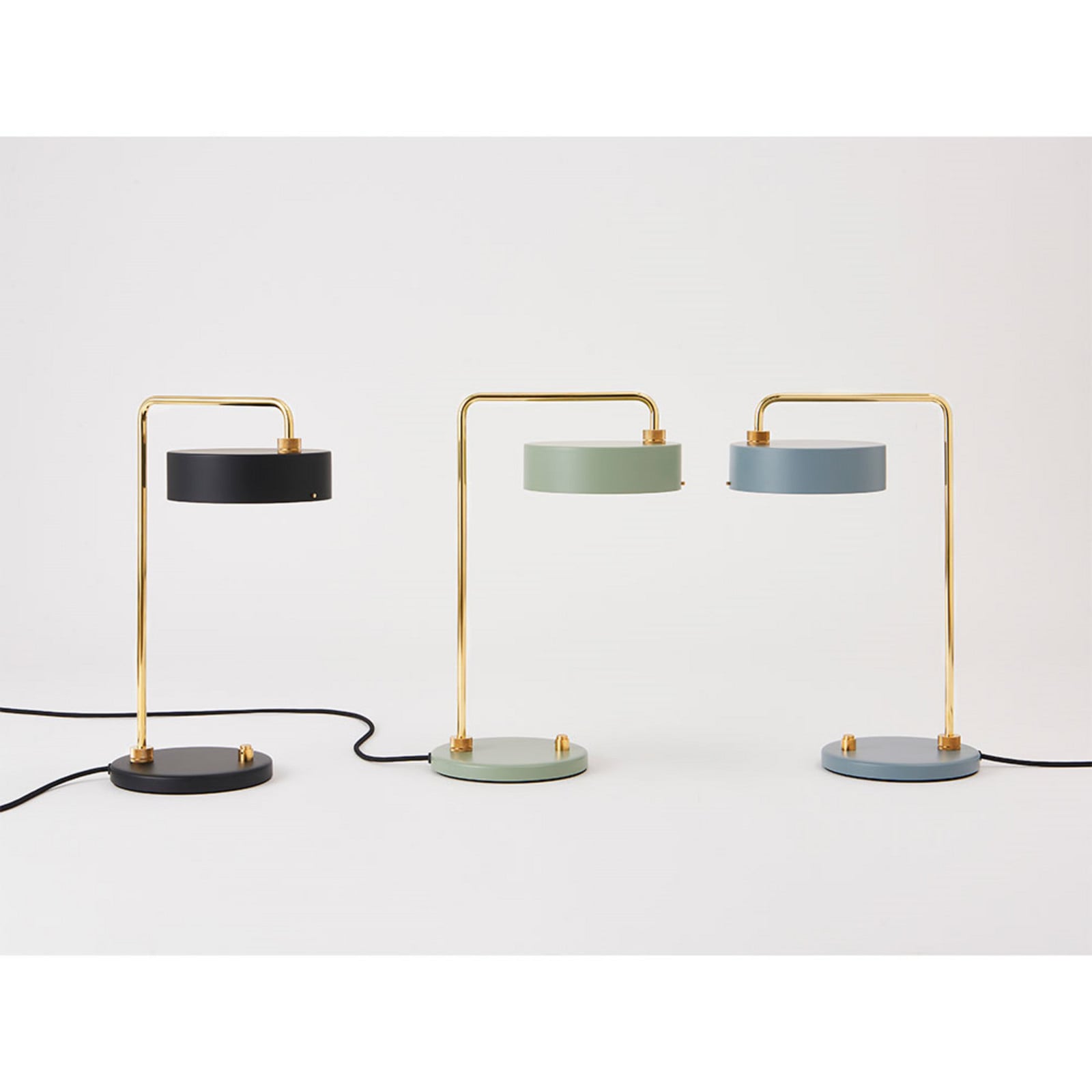 Petite Machine Bordlampe Deep Black Made By Hand - Stue - Metal billede