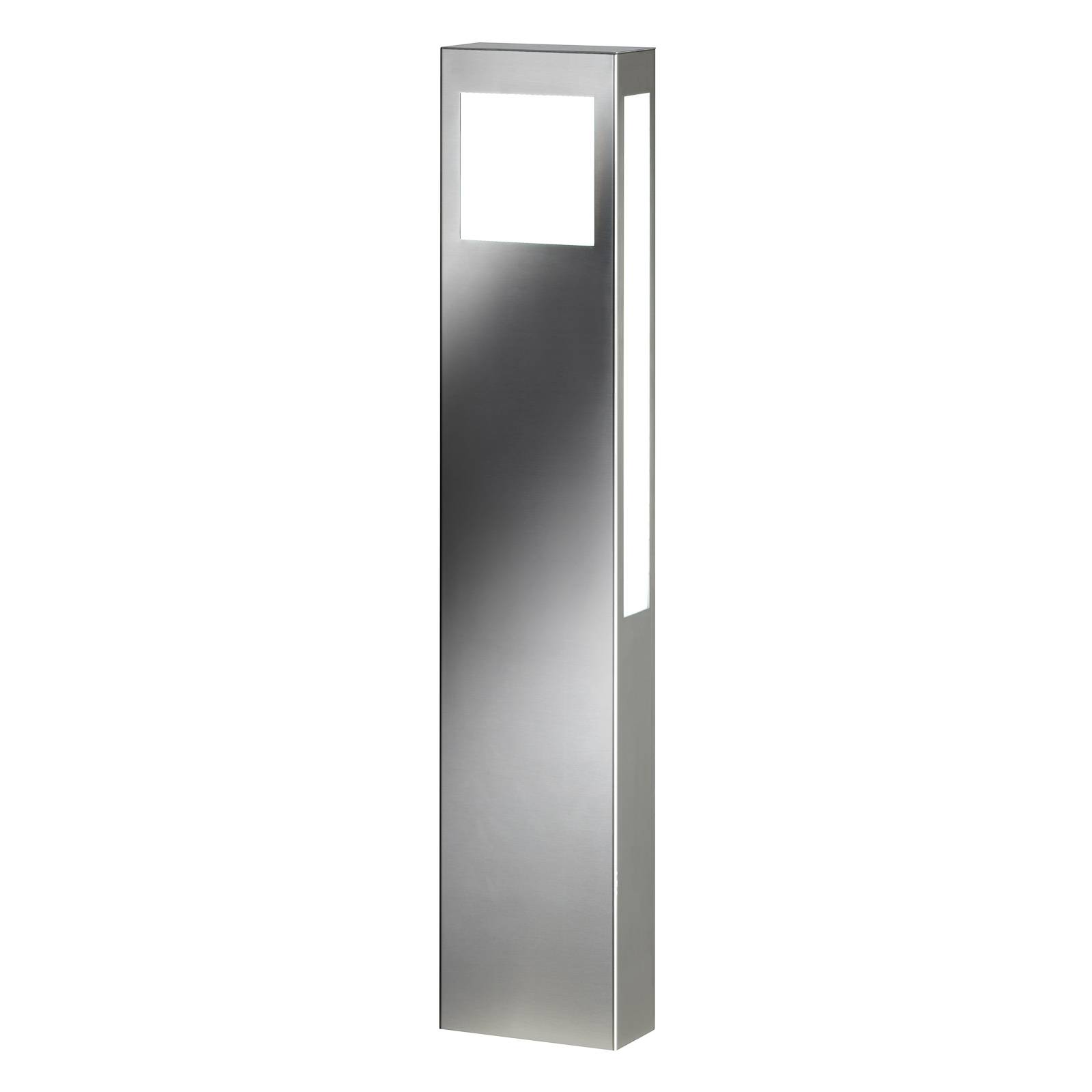 CMD Paulo 80 path light without power point, stainless steel, plastic, 2G11, 24 W, W: 16 cm, H: 80 cm