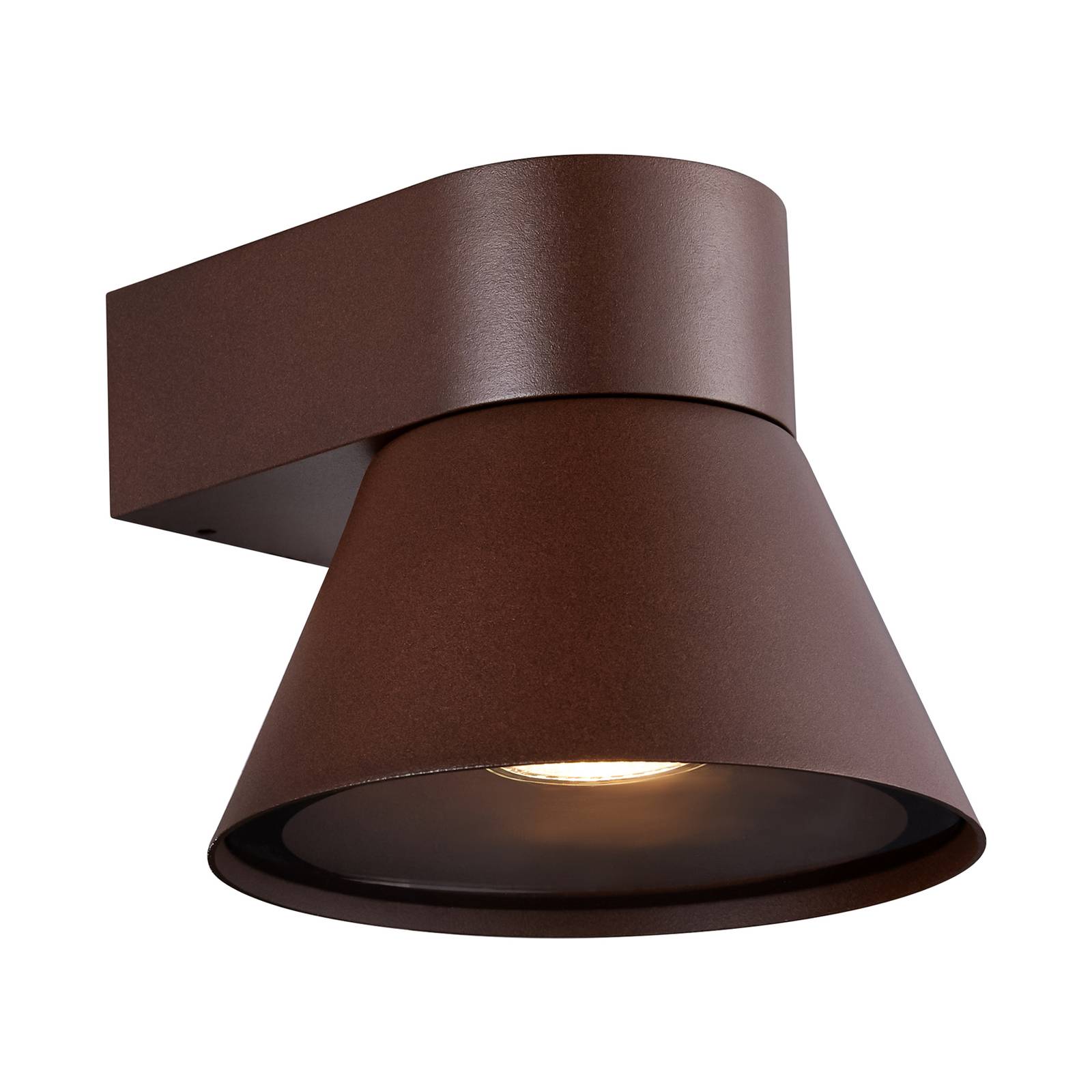 Außenwandleuchte Kyklop Cone IP54, rost