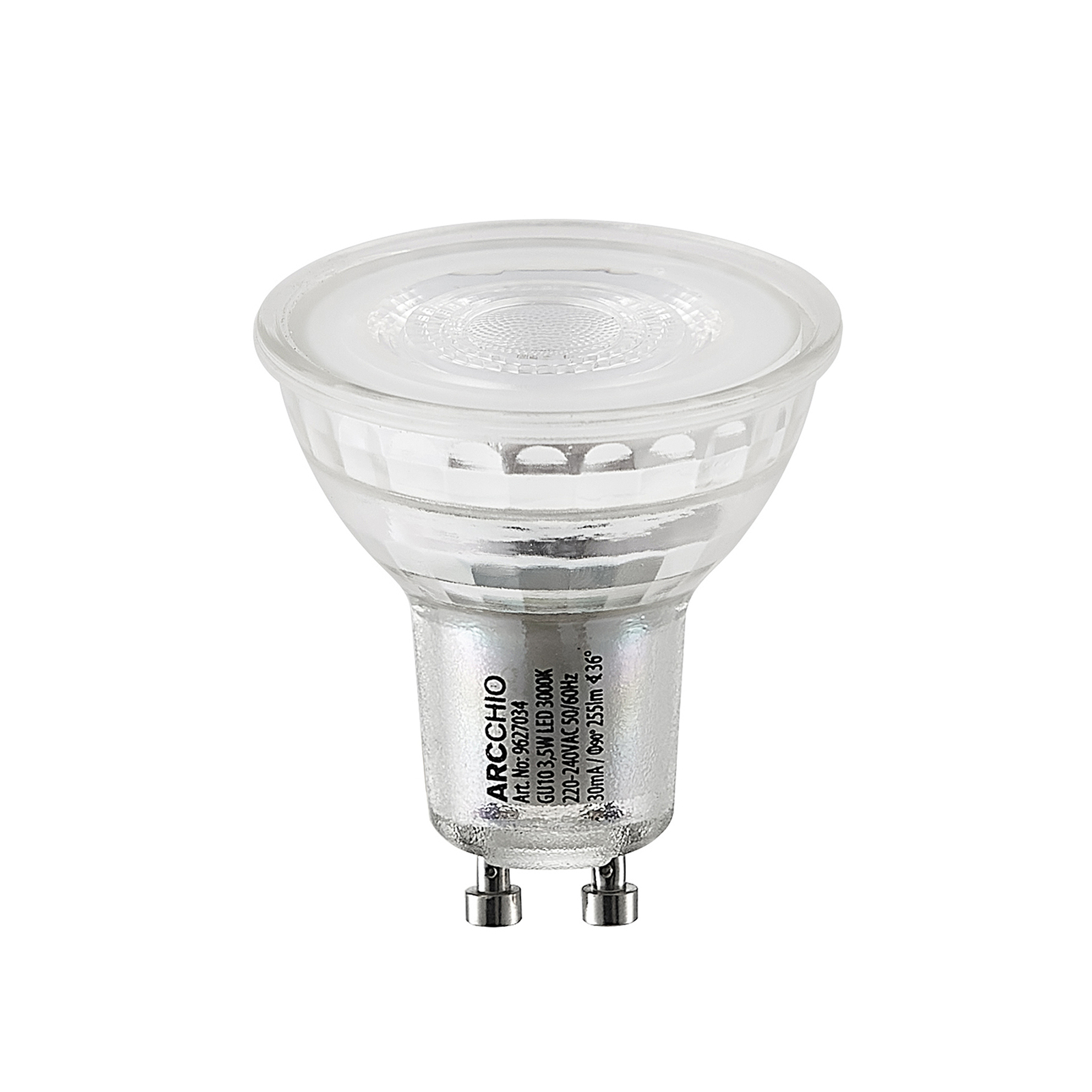 philips gu10 led light bulb 255lm 3.5 w