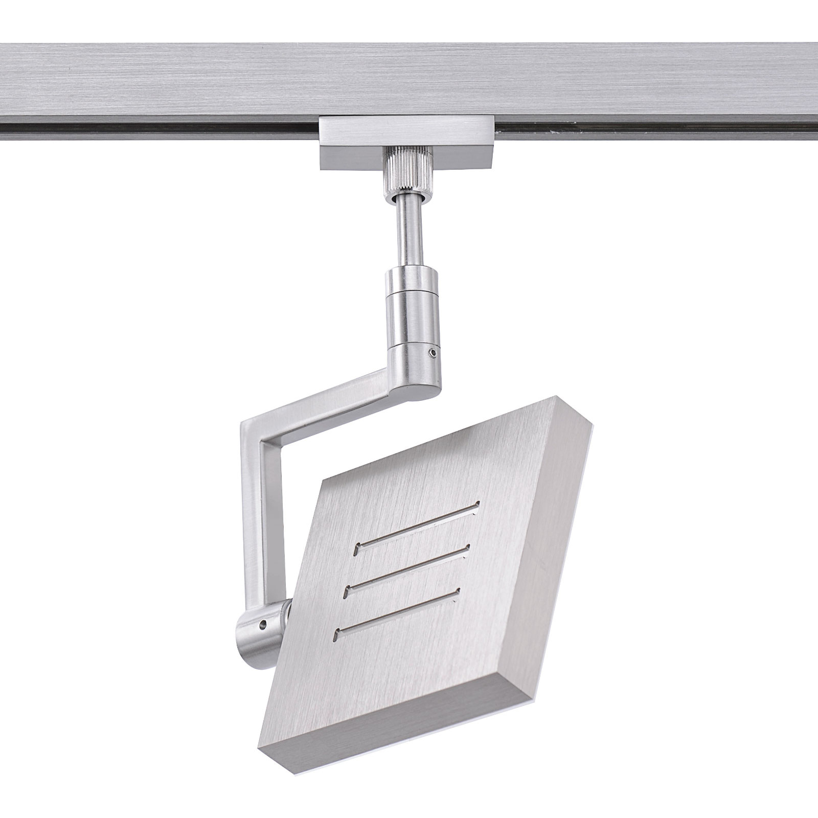 Fischer & Honsel 70013 LED spot for HV-Track 4 dimmable in 3 levels, for Living / Dining Room, metal, plastic, 9.5 W, energy efficiency: A+, W: 11 cm, H: 18 cm