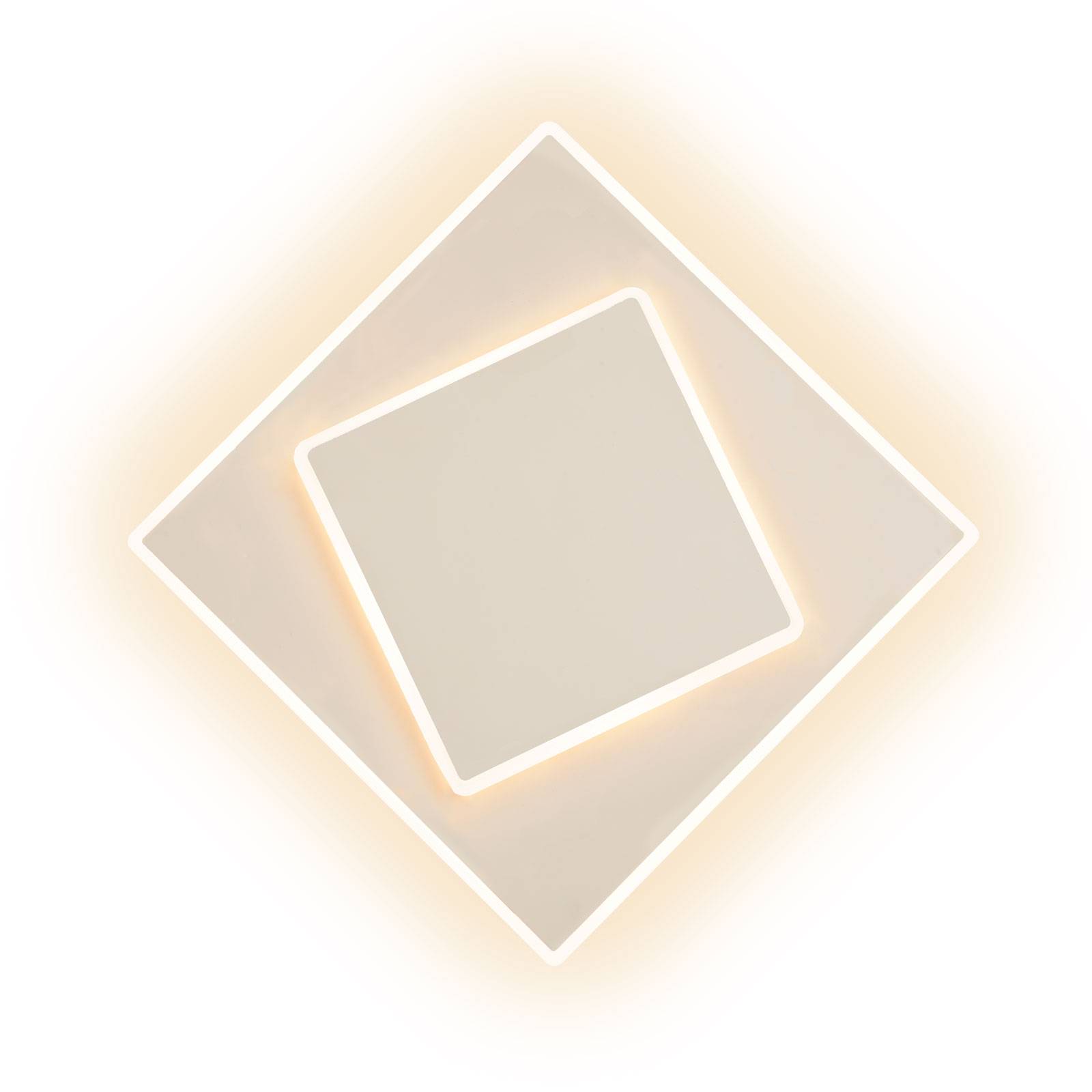 Image of Applique LED Dakla, blanche, 18x18 cm 8435153264252