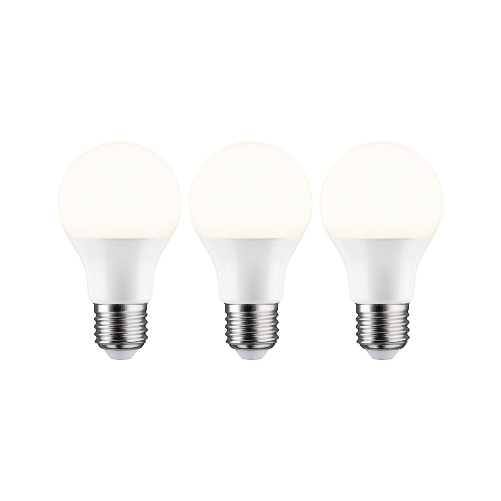 Paulmann LED-Lampe E27 8 W 2.700K opal 3er-Pack