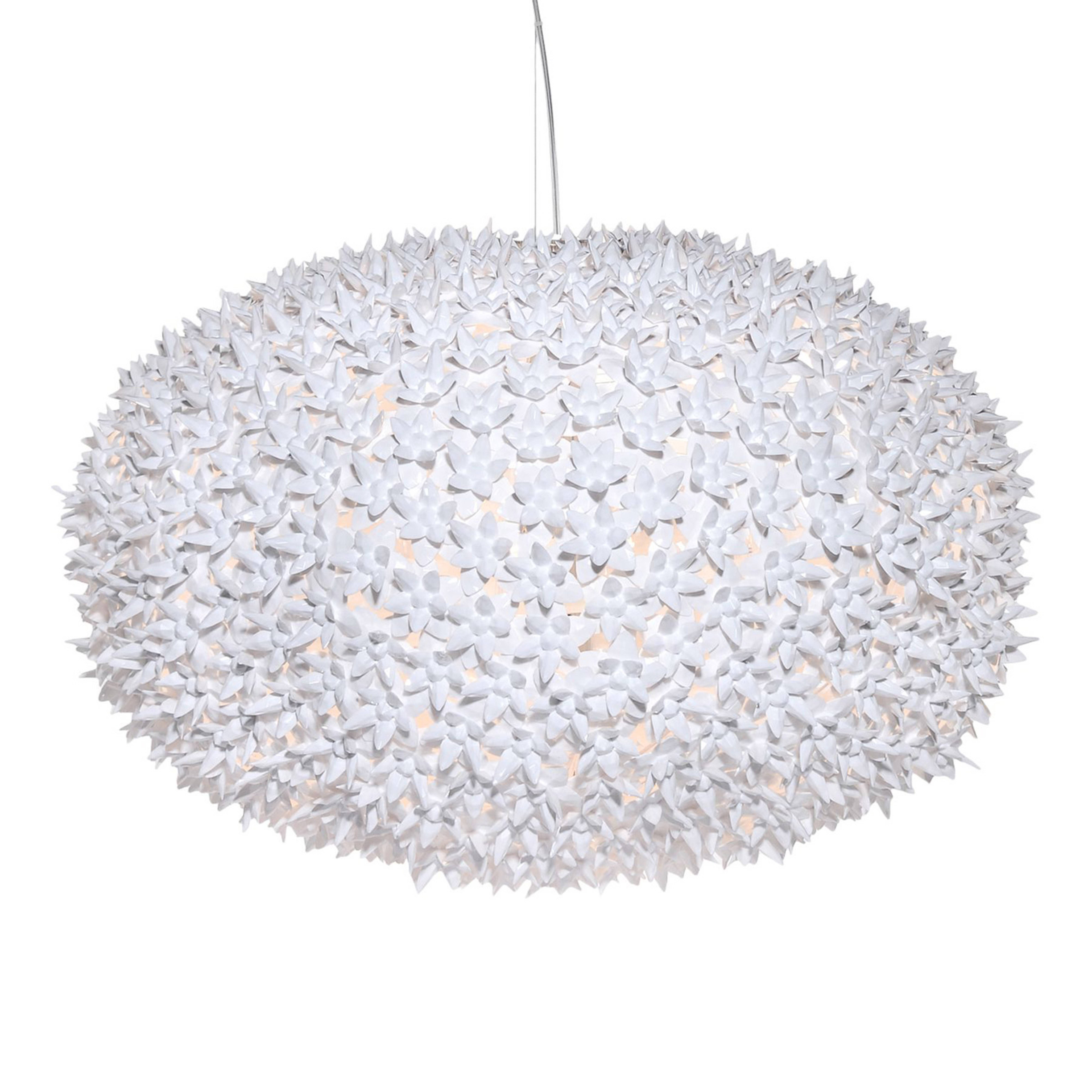 Kartell Big Bloom lámpara colgante LED G9, blanco
