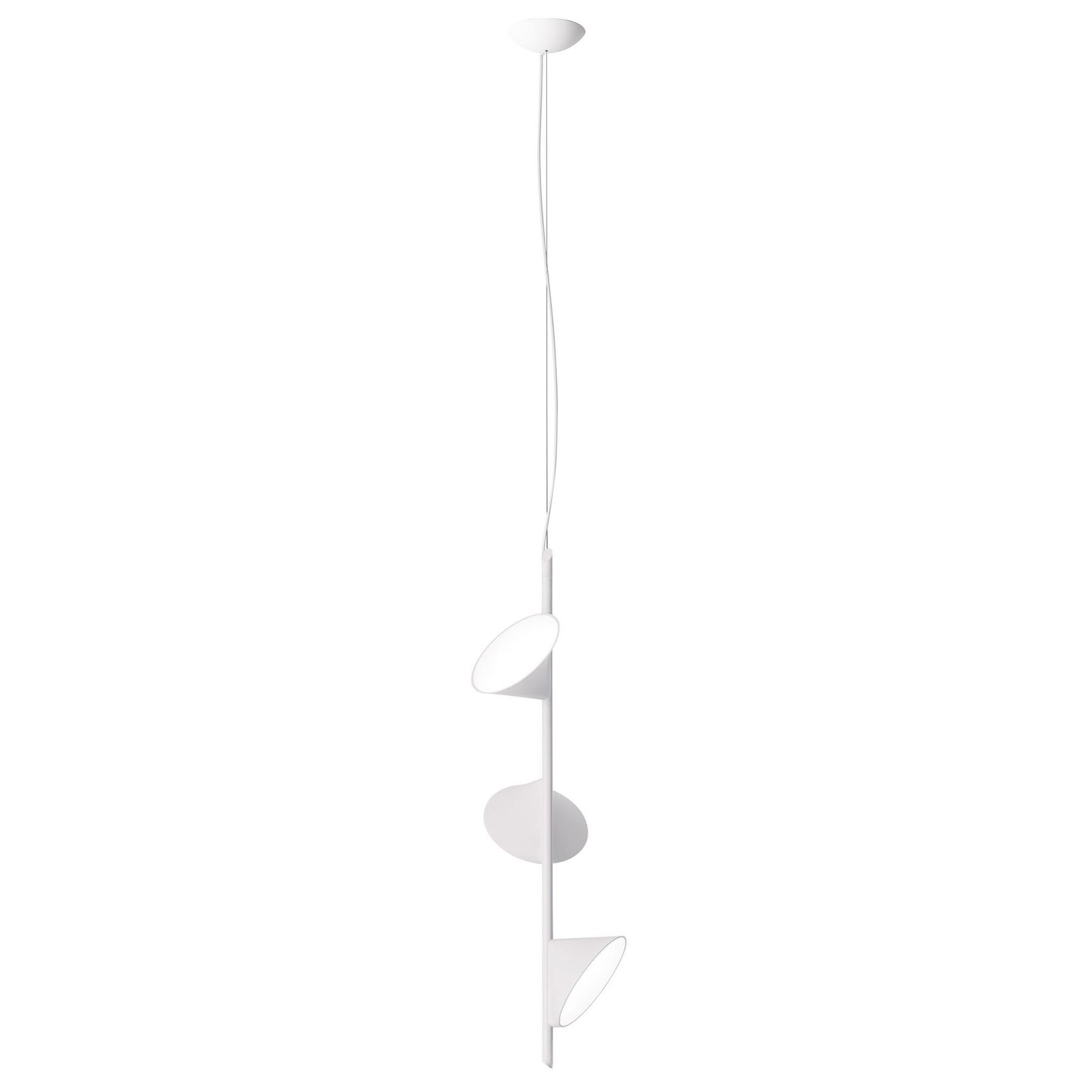 Axolight Orchid LED pendant light, 3-bulb