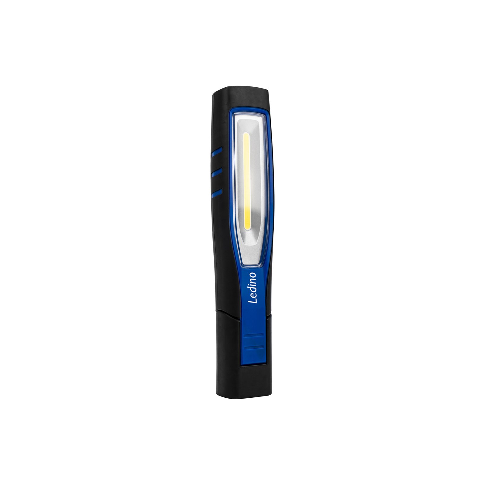 Lampada portatile LED Waldau con accu, 2 luci IP65