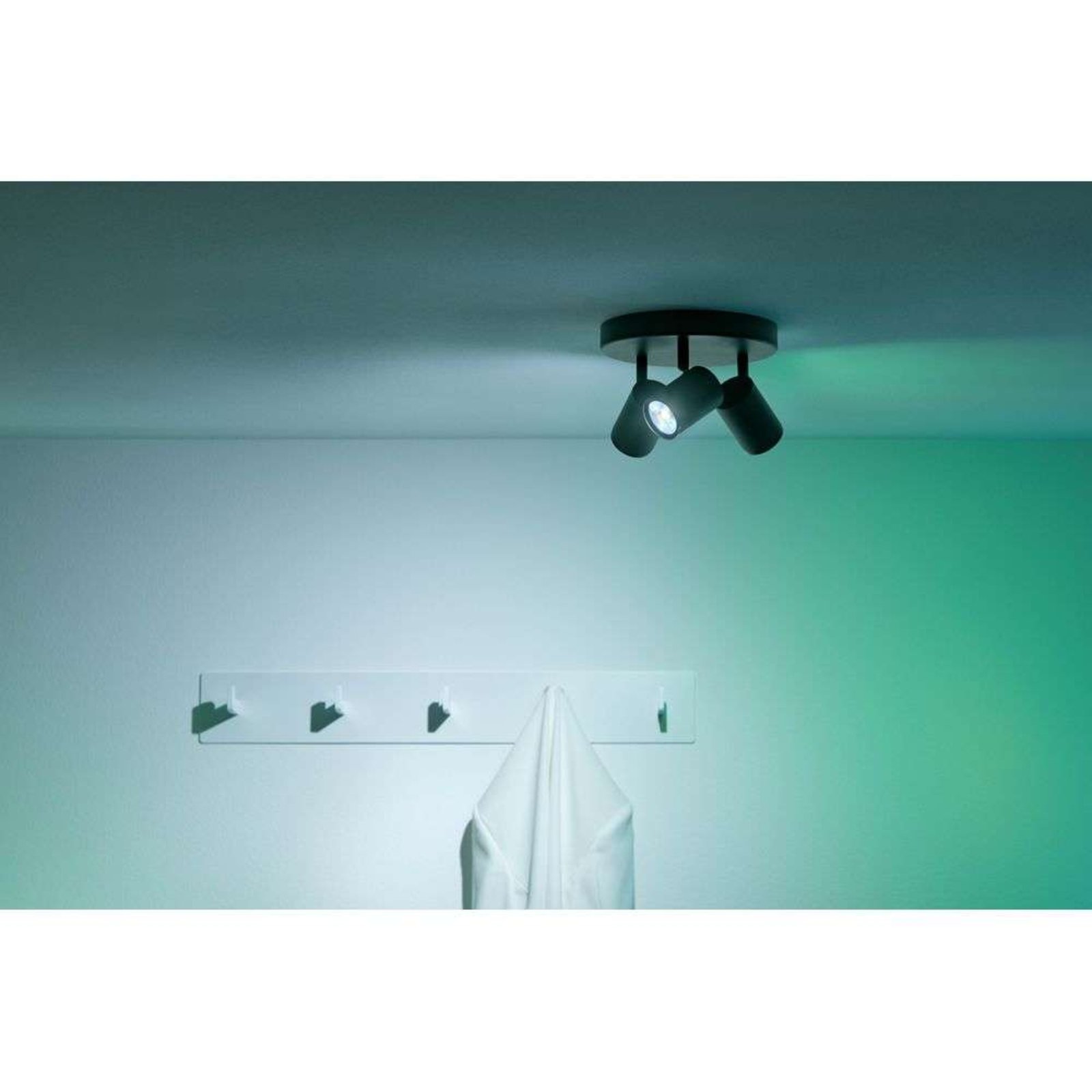 Imageo WiZ 3 Plafond Round RGB Black - WiZ