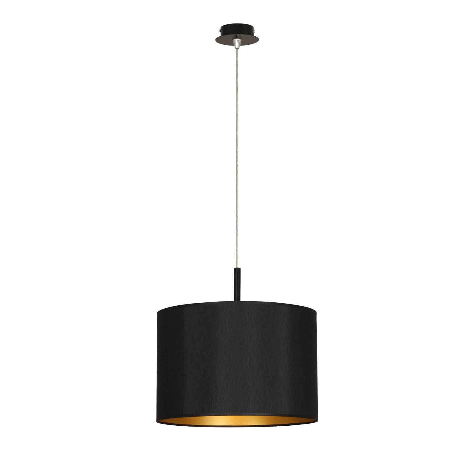 Hänglampa Alice, Ø 46 cm svart