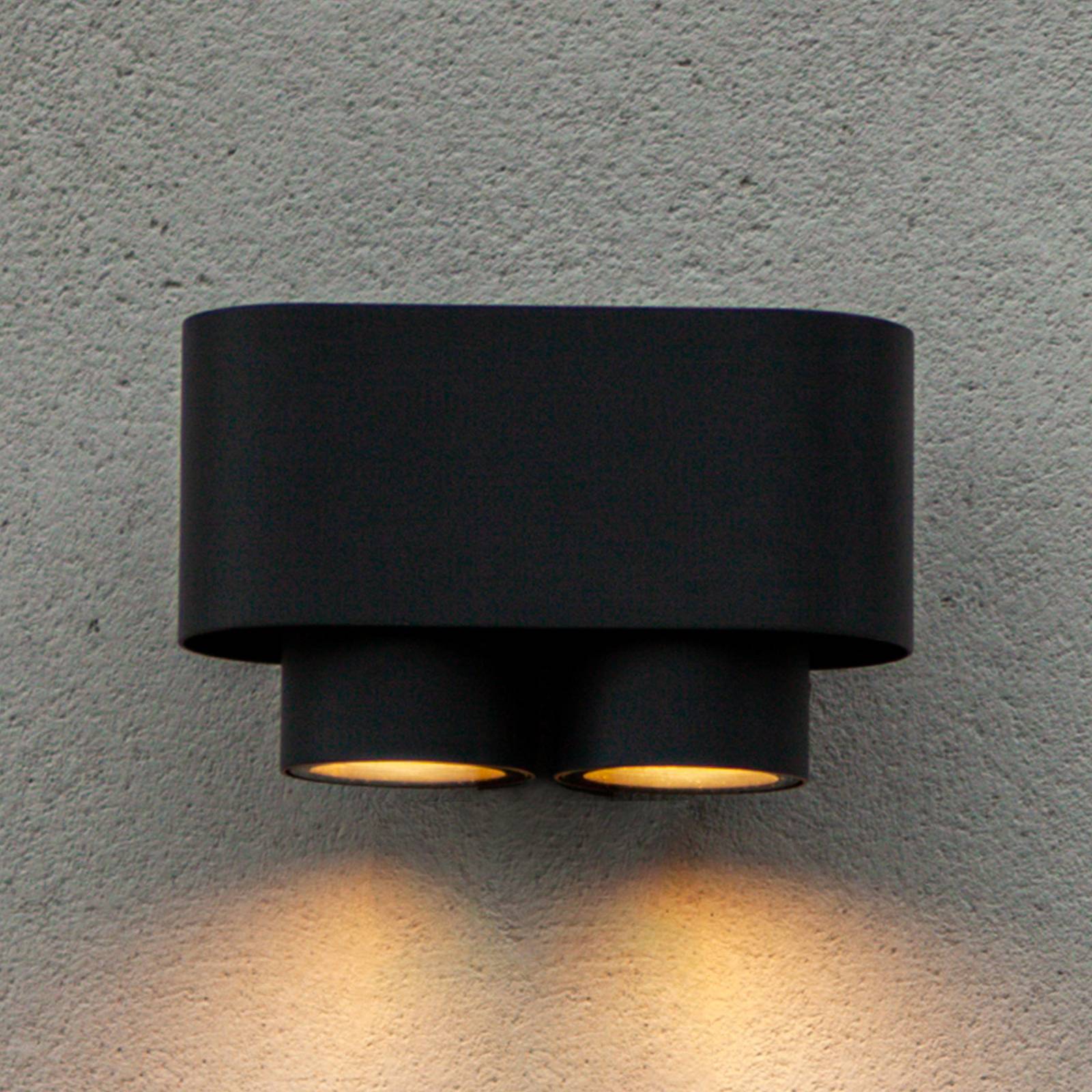 LUTEC Applique d’extérieur Cypres IP44 à 2 lampes