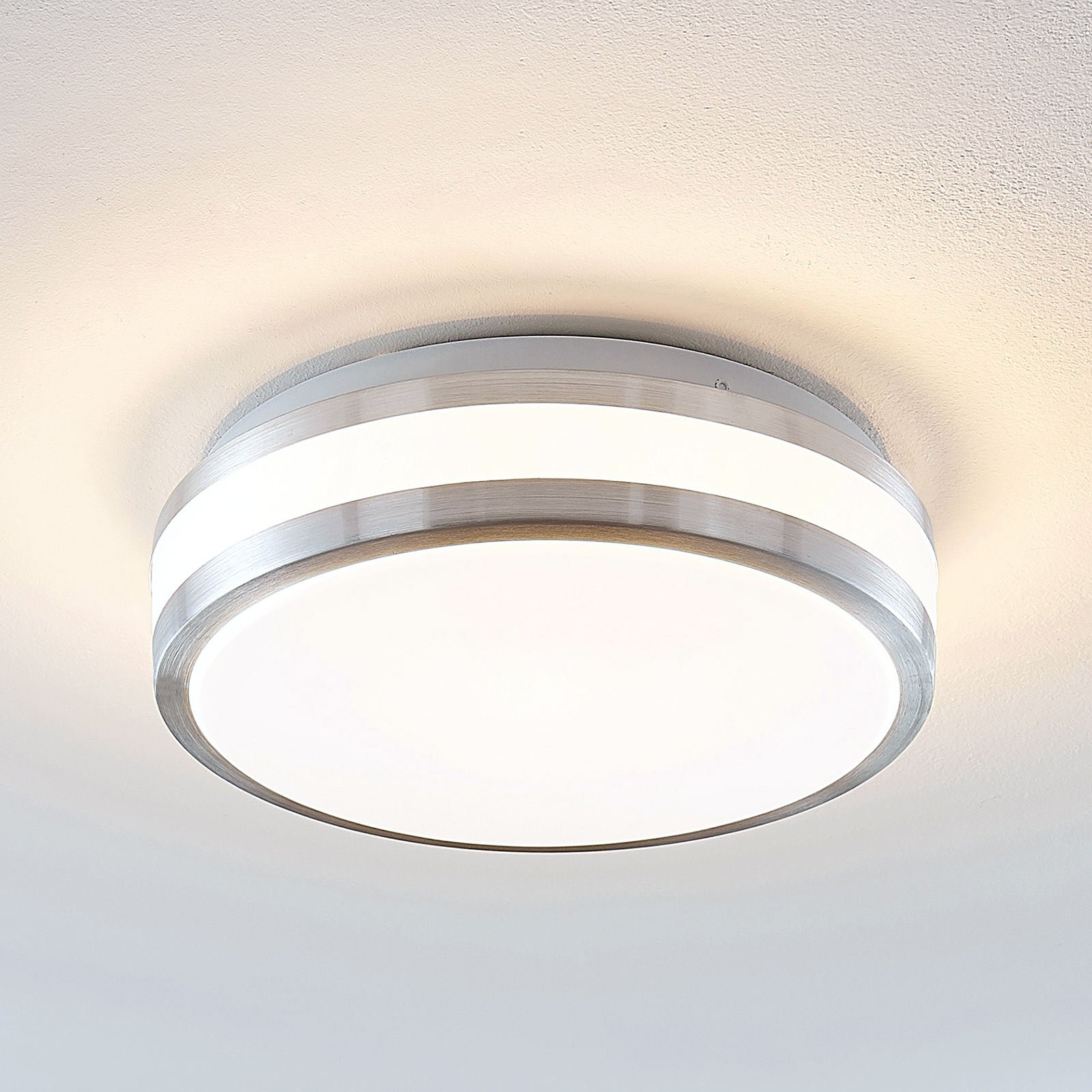 Lindby Nelia LED-taklampe, rund, 29 cm