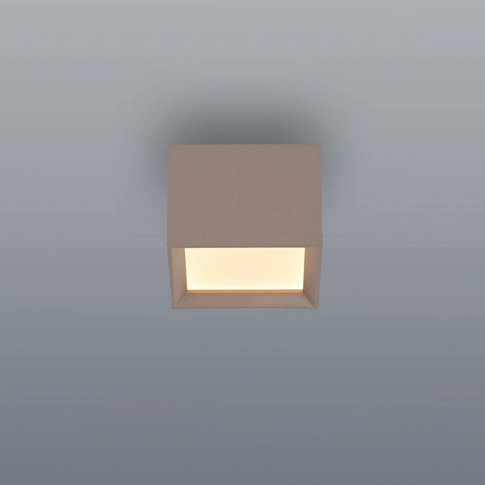 LED-taklampe PURE Manhattan, bronse, 1 lyskilde, CCT
