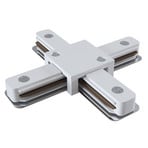 X-connector Track, single-circuit track, white