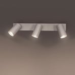 OSRAM тавански прожектор OCTAGON, бял, 3-крил, GU10-LED 927 dim