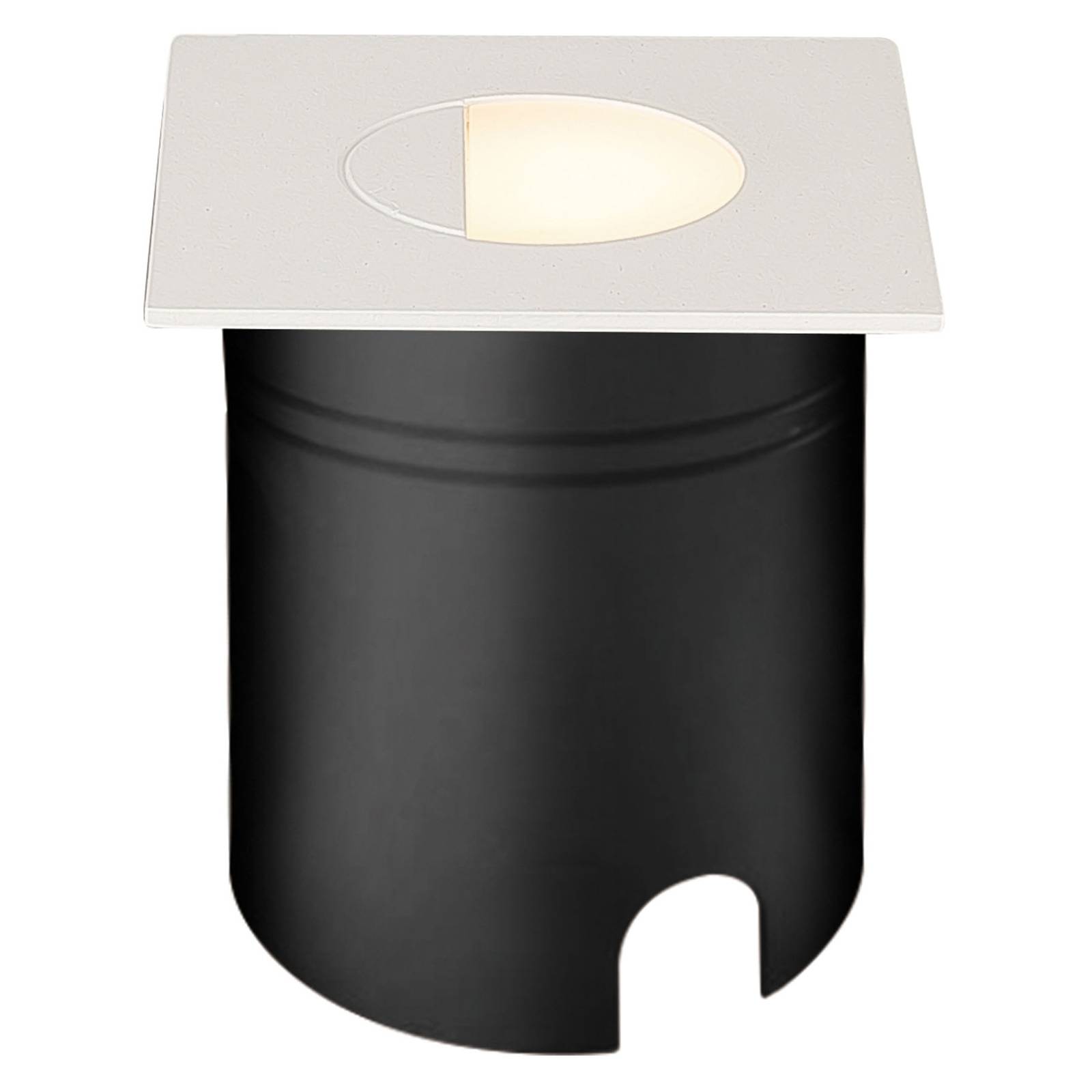Mantra Iluminación Aspen infälld LED-lampa kupa vinklad vit