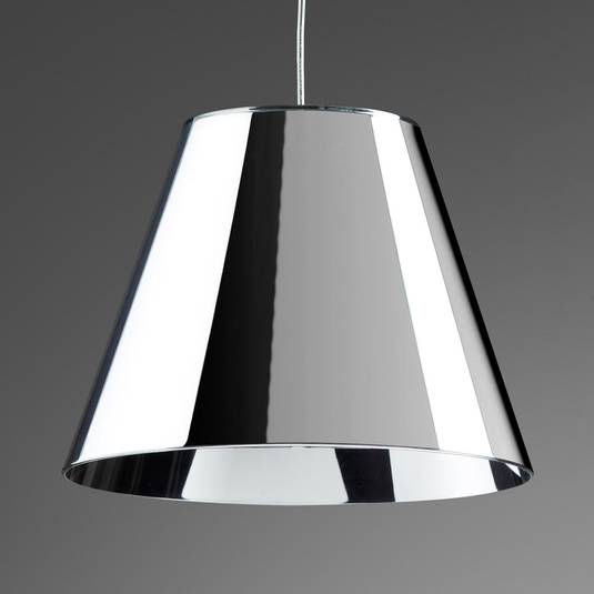 BANKAMP PLAIN lampada a sospensione, LED dimmerabile, altezza regolabile con lift, alluminio