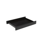 Vassoio Less nero, lunghezza 42 cm - Hübsch