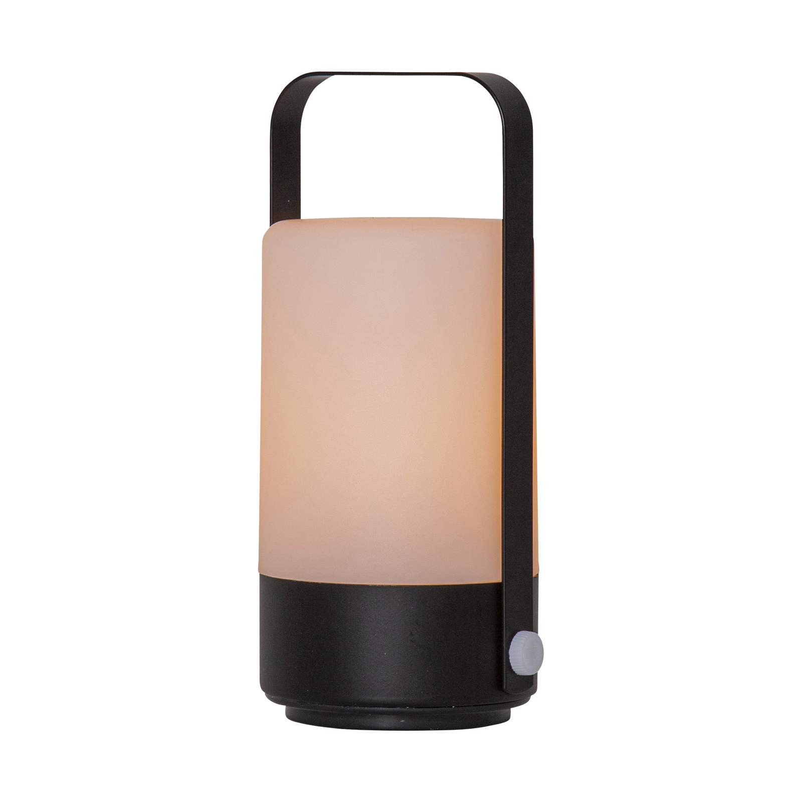 LED-bordlampe Flame Lantern, bærbar, batteri
