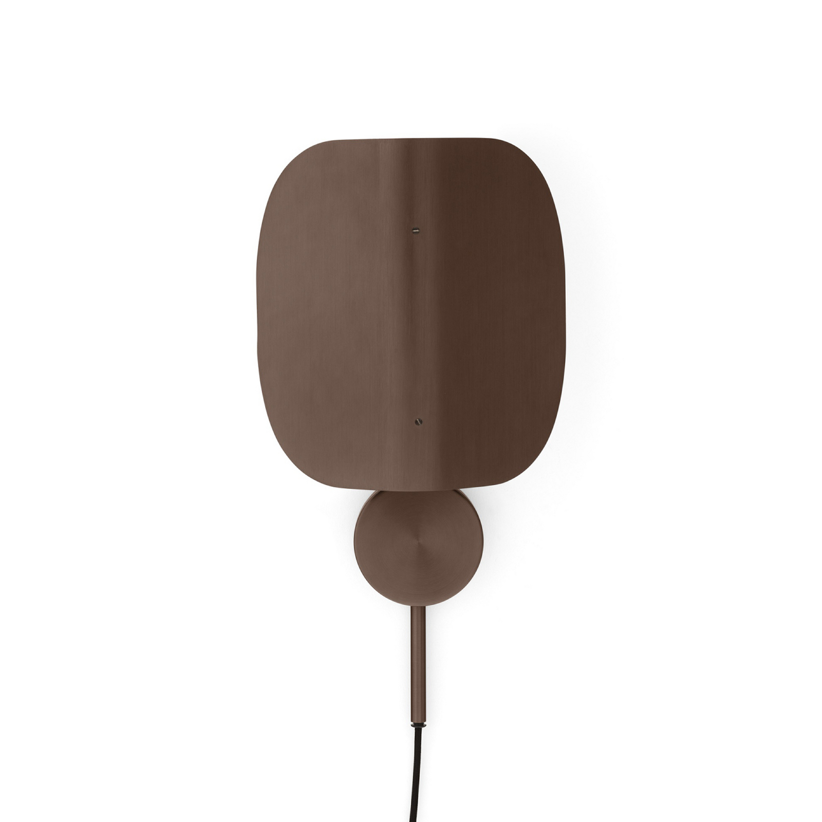 Audo wandlamp Wing, brons, 47 cm, stekker, verstelbaar Audo wandlamp Wing, brons, 47 cm, stekker, verstelbaar
