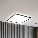 LED paneel Slim met afstandsbediening RGBW, 42 x 42 cm, zwart,