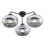 Navidia 3 Plafonnier Smoked - Lindby