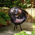Tom Dixon LED rechargeable patio lamp Melt large, smoky grey