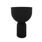 Torus Pflanzentopf Ø22 Schwarz/Schwarz - AYTM