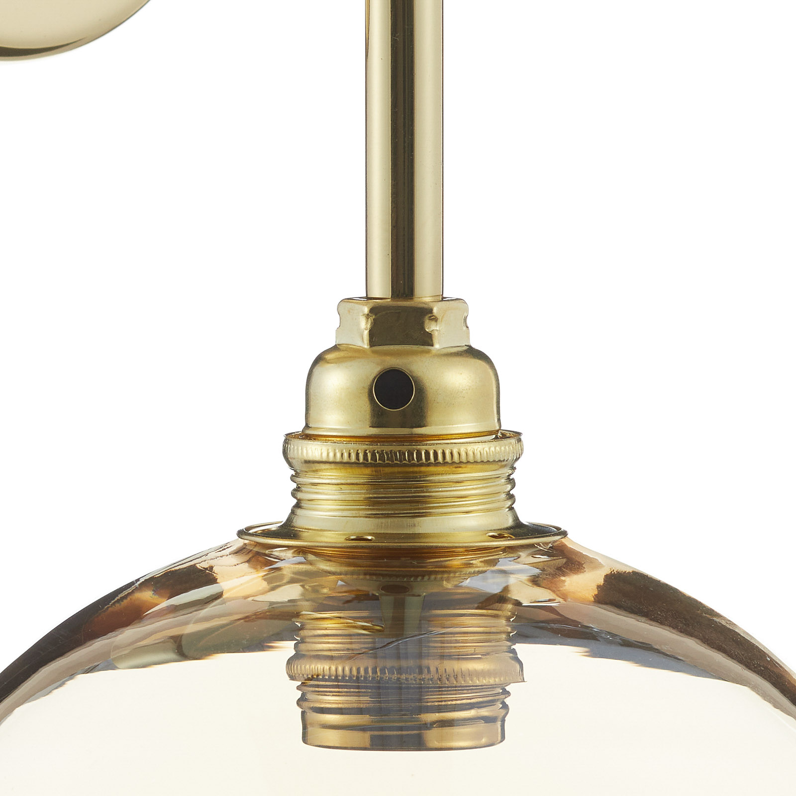 EBB & FLOW Rowan wandlamp goud kap goud-rook
