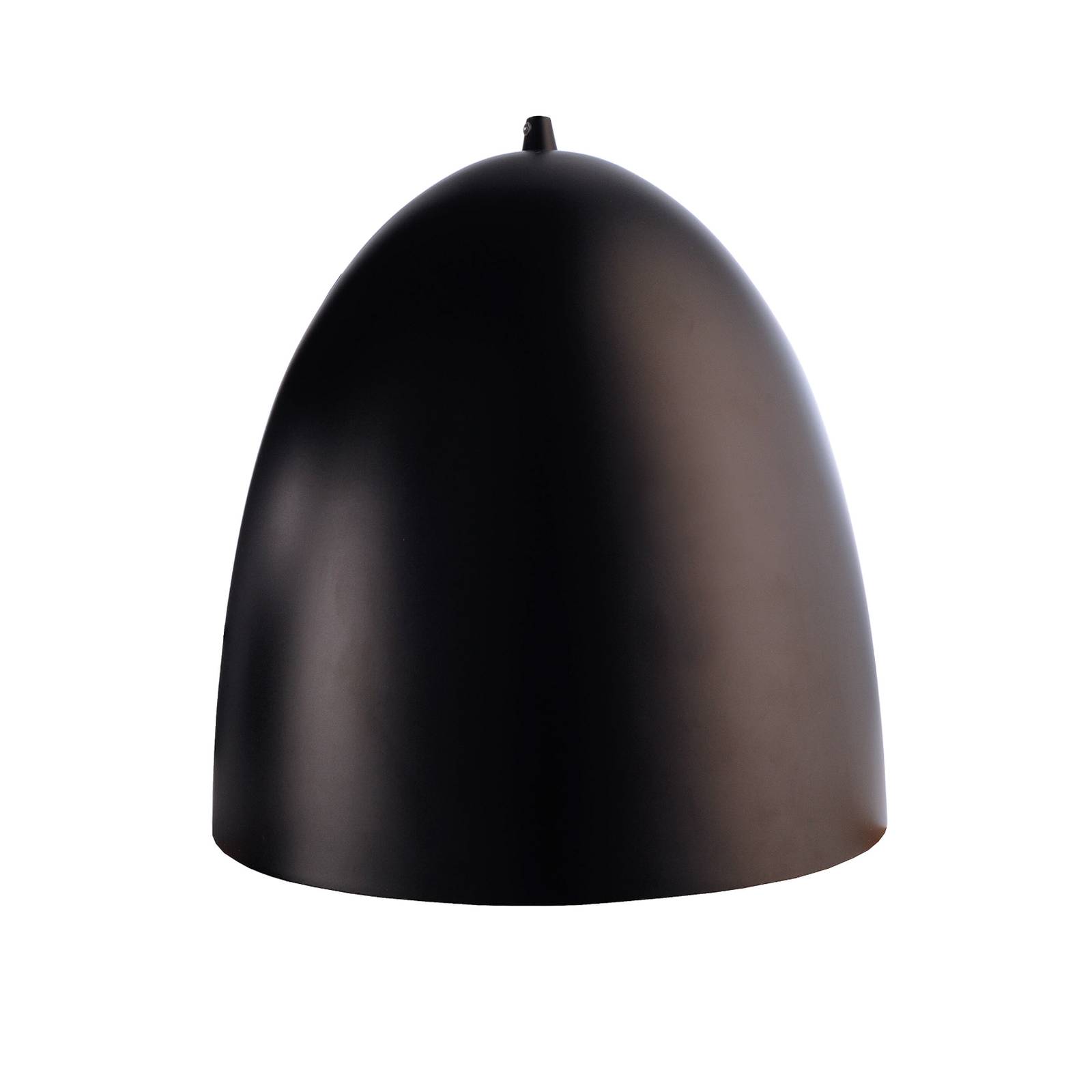 Deko-Light Lampa wisząca Bell półowalna czarna