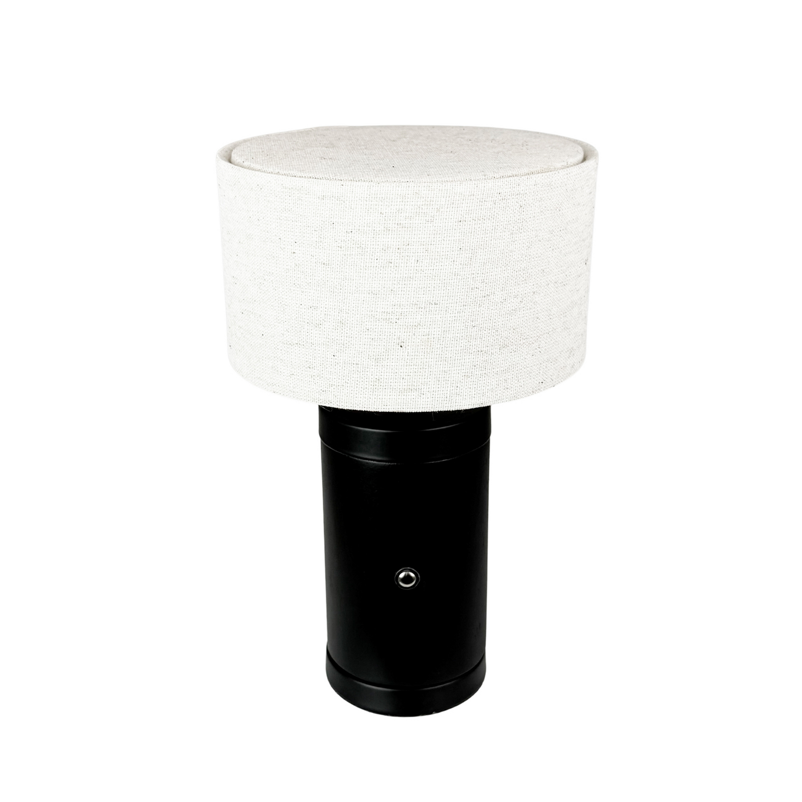 Dyberg Larsen Mellow LED rechargeable table lamp, black, 23 cm