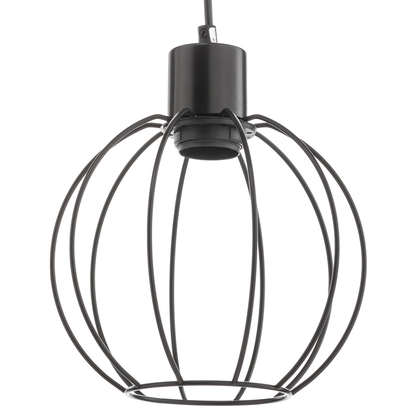 Karou hanging light, 5-bulb, stained brown