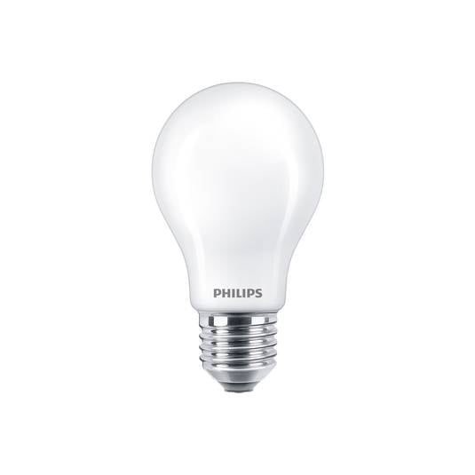 Philips LED Classic E27 A60 7W 827 satinato 3x