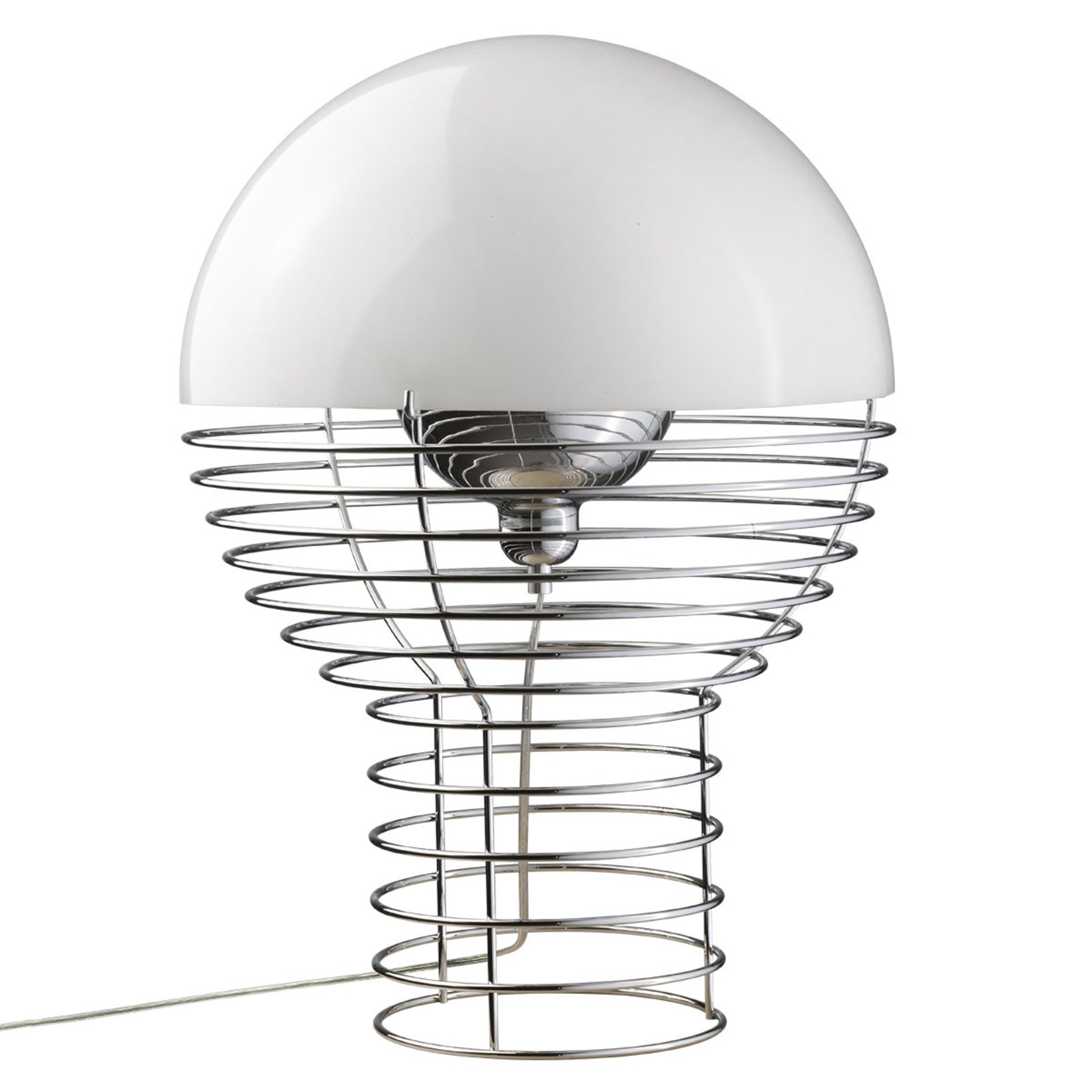 Wire Bordlampe Ø40 Hvit - Verpan
