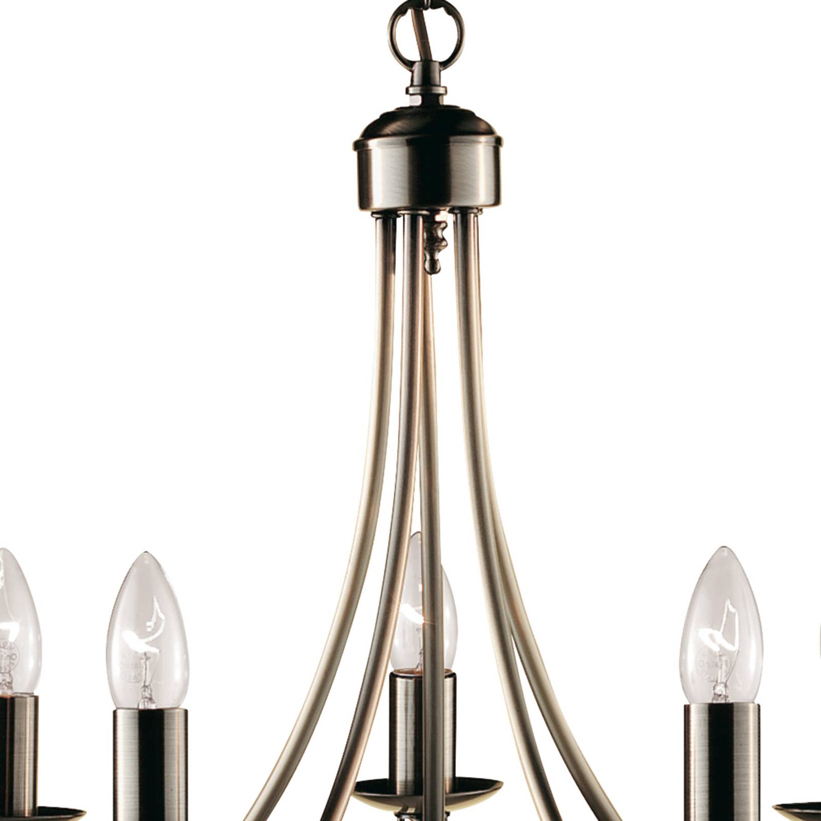 Searchlight Maypole five-bulb chandelier