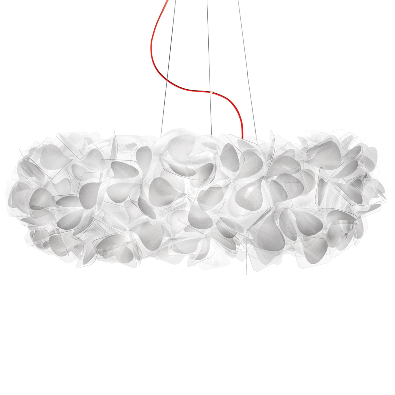 Slamp Clizia Mama Non hanging lamp Ø 78 cm, for Living / Dining Room, Cristalflex®, E27, 10 W, energy efficiency: A++, H: 28 cm