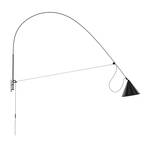 candeeiro de parede LED midgard AYNO XL preto/preto 4.000 K 220 cm