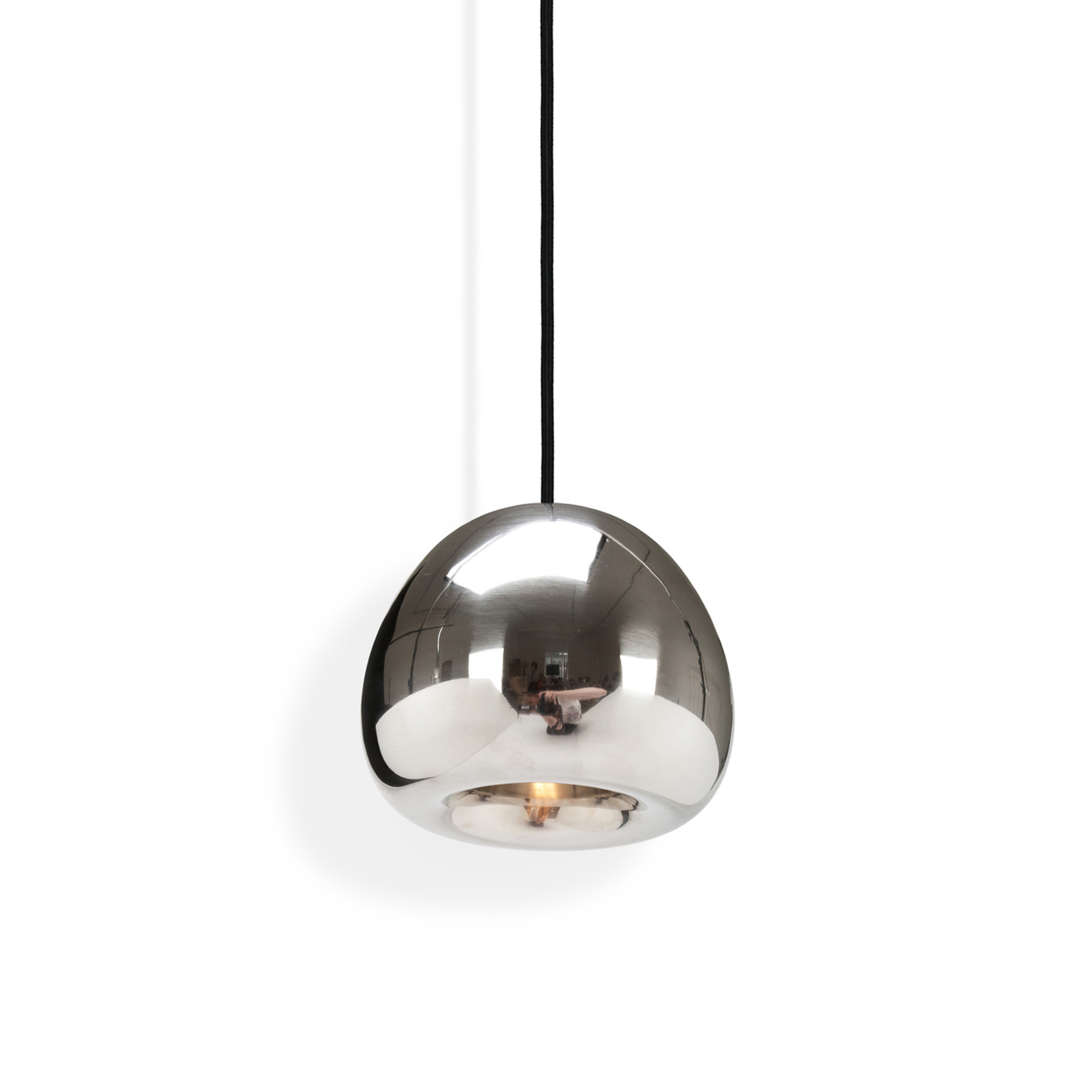 Void mini LED viseća svjetiljka, kromirana, Ø 15 cm - Tom Dixon