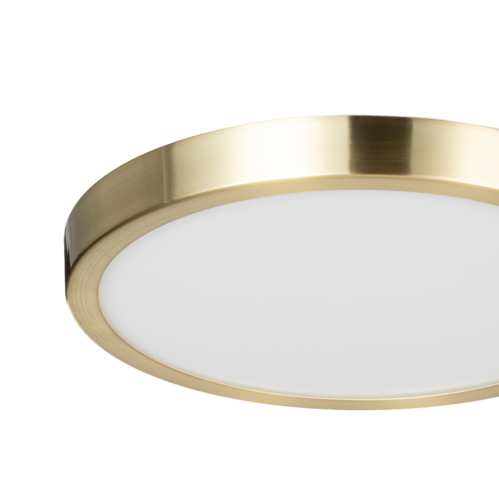 Plafonieră LED Lindby Sorela, Ø 24 cm, auriu, dimabil Plafonieră LED Lindby Sorela, Ø 24 cm, auriu, dimabil