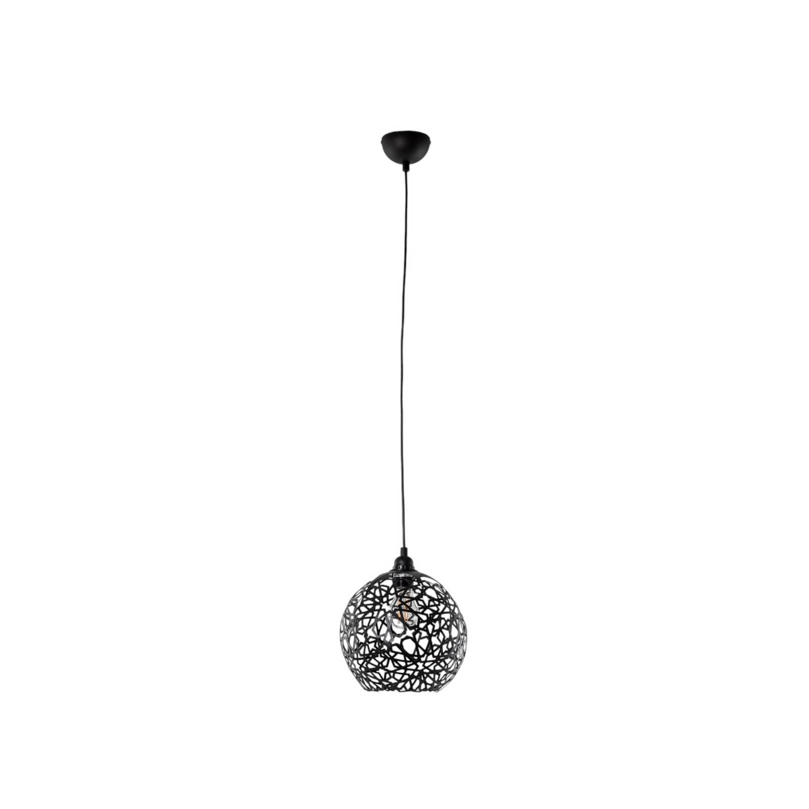 Hängelampe Fellini MR-785 1-flammig Ø 25cm schwarz