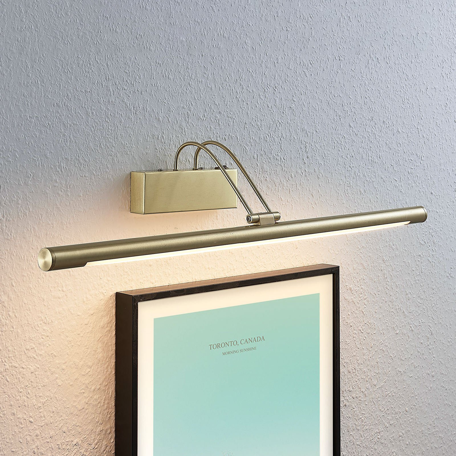 Mailine LED Wandlamp Brass - Lindby