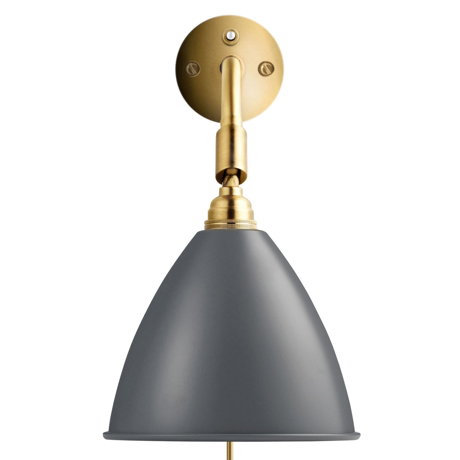 Bestlite BL7 Zidna lampa Ø16 Mesing/Siva - GUBI