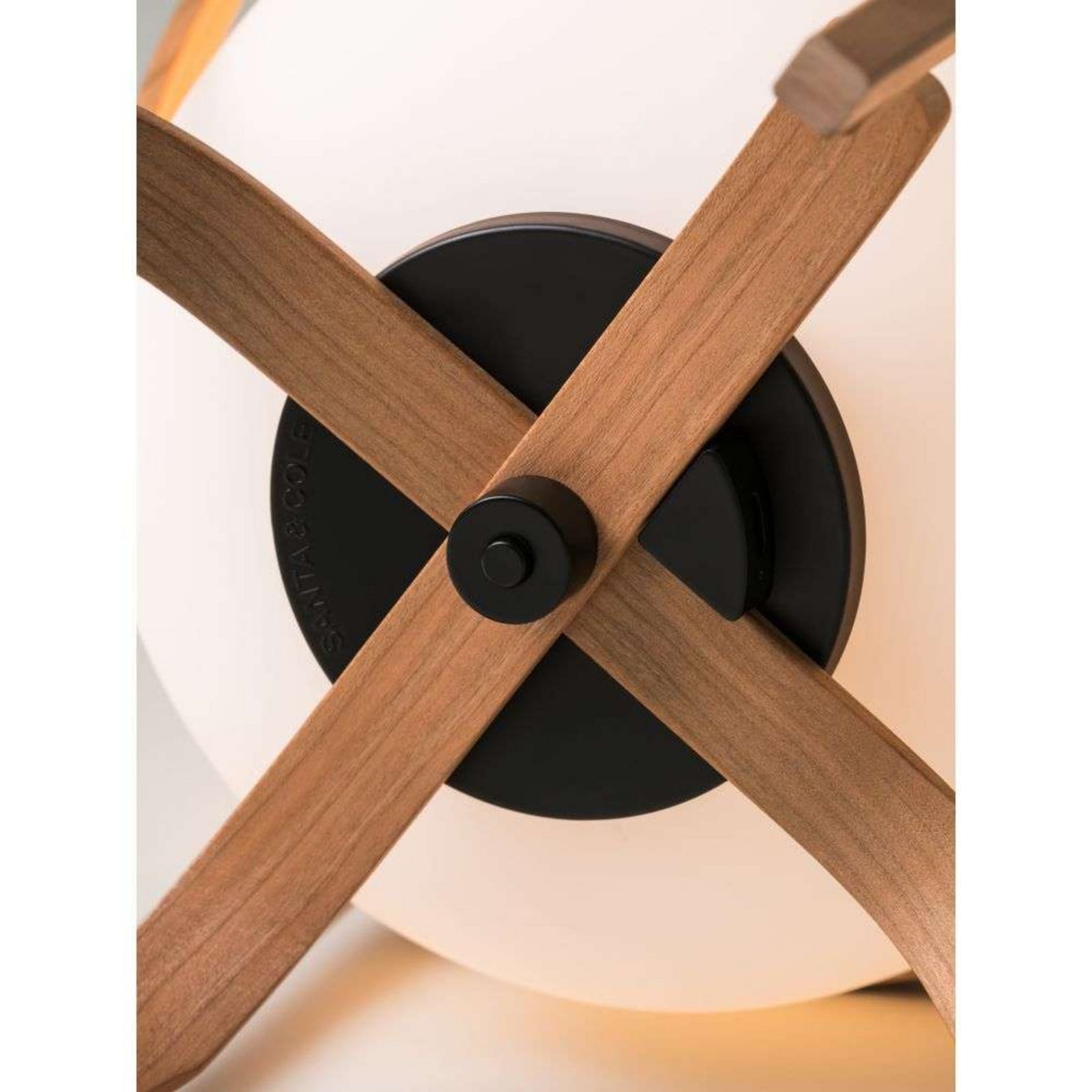 Cestita Batería Portable Bordlampe White Santa & Cole - Stue - Glas