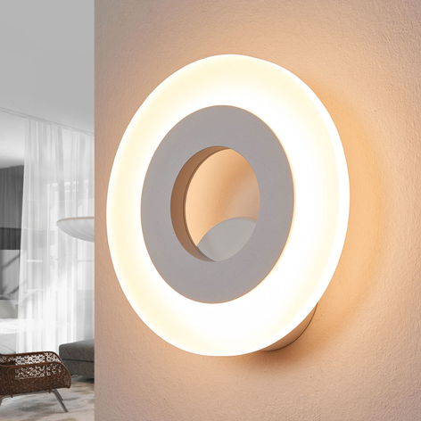 Helestra Jenna - runde LED-Wandleuchte