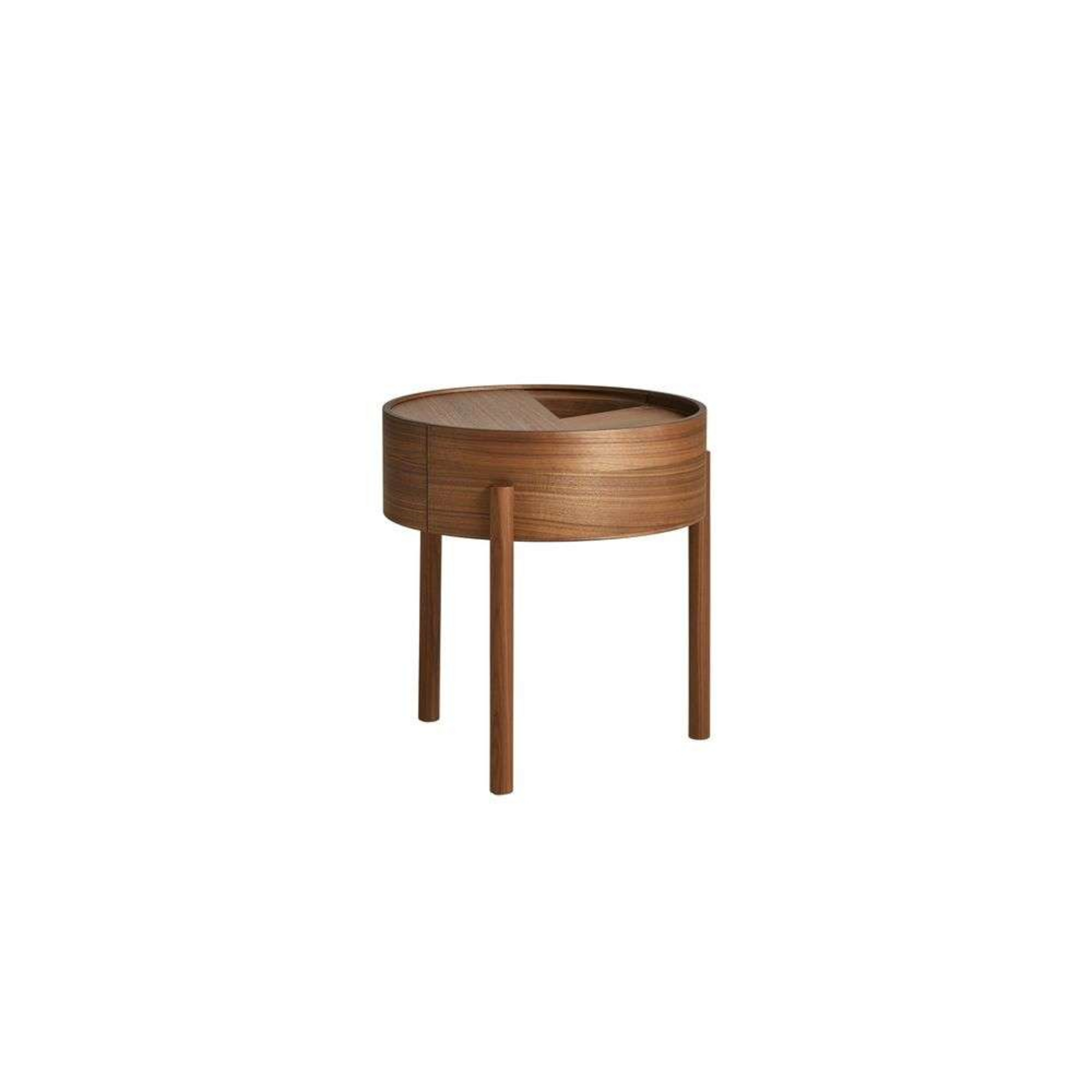 Arc Table D'appoint Walnut - Woud