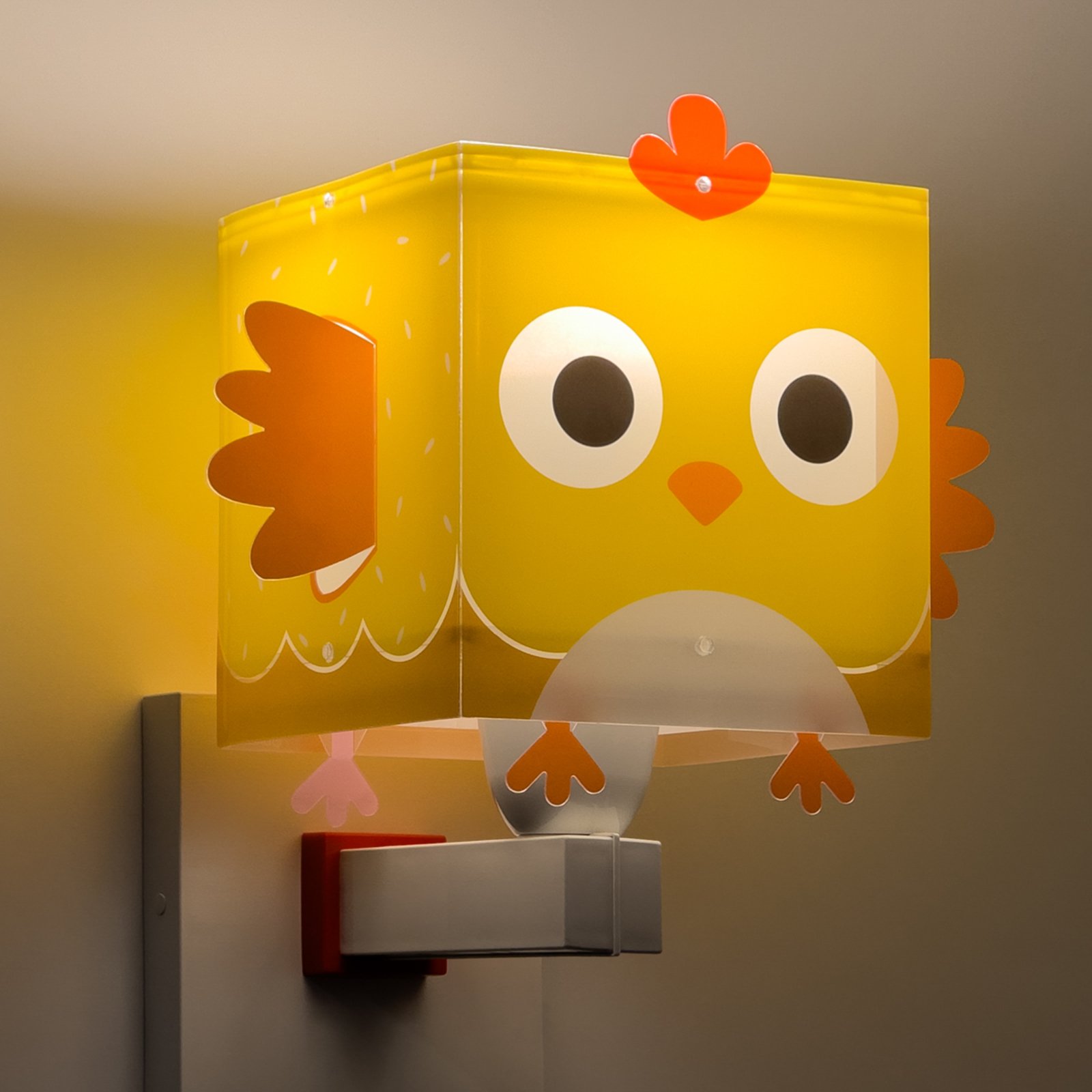 Dalber Little Chicken nástenné svetlo so zástrčkou