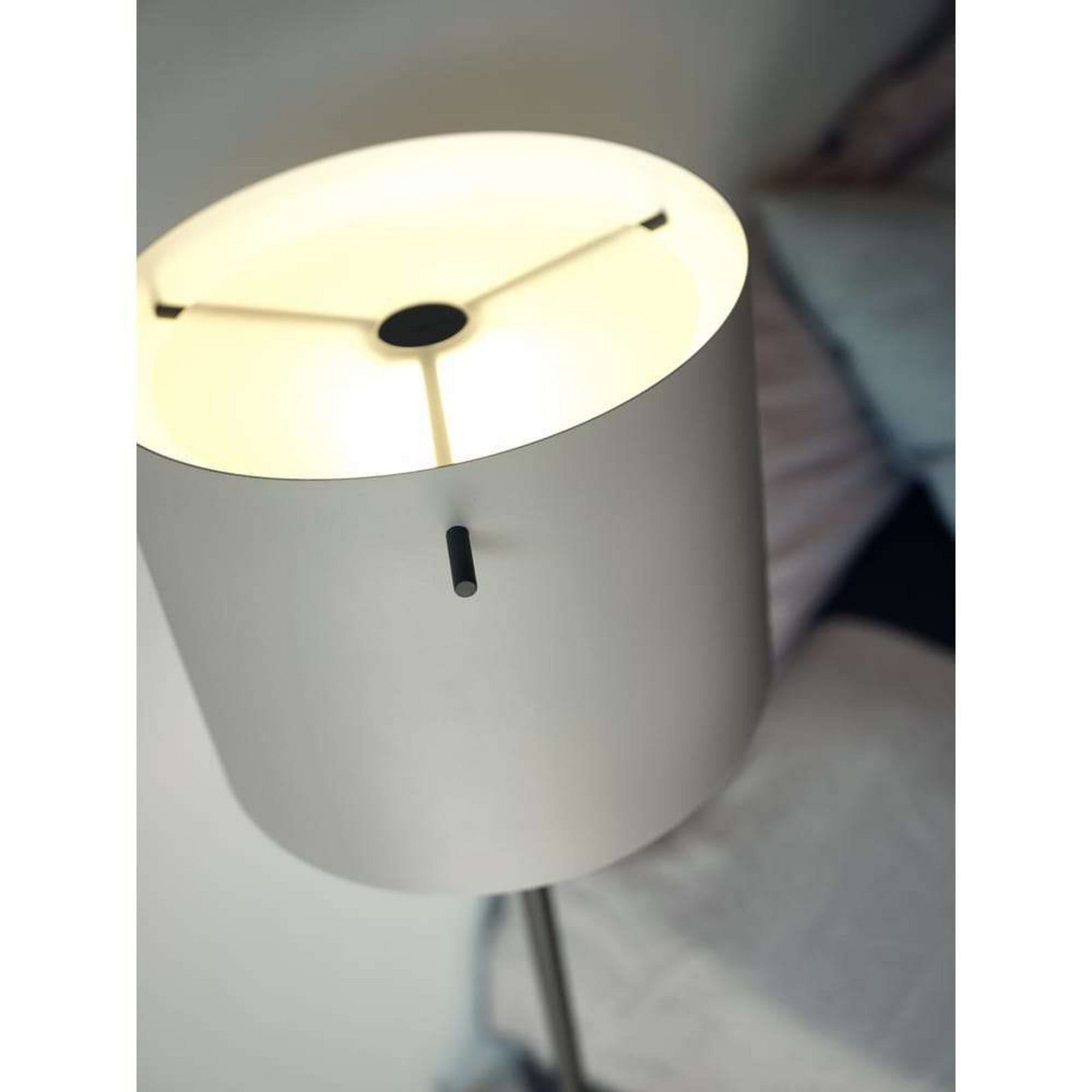 FM 1954 Stehleuchte Matt White FRANDSEN - Wohnzimmer - Kunststoff