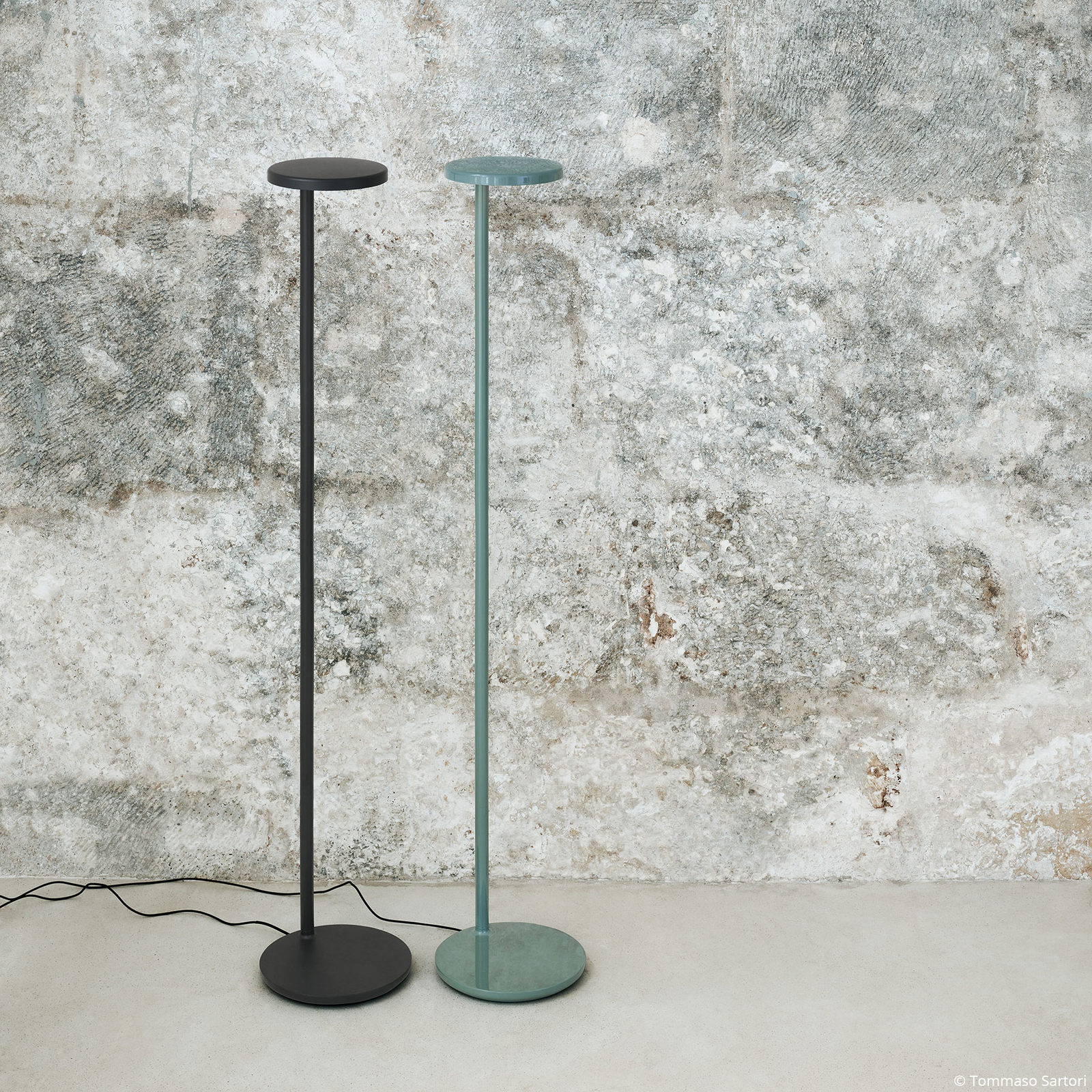 Oblique F Stojací Lampa 2700K Matt Anthracite - Flos