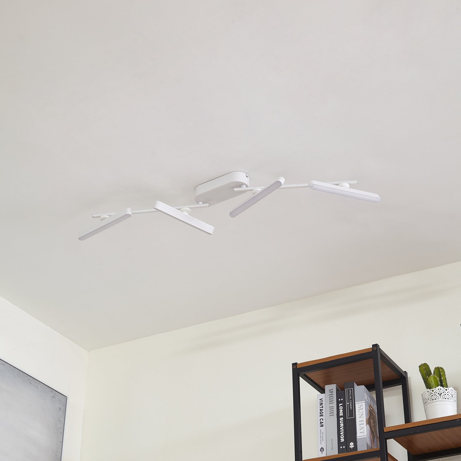 Eldrin 4 LED Stropní Svítidlo 34W Bílá - Lindby