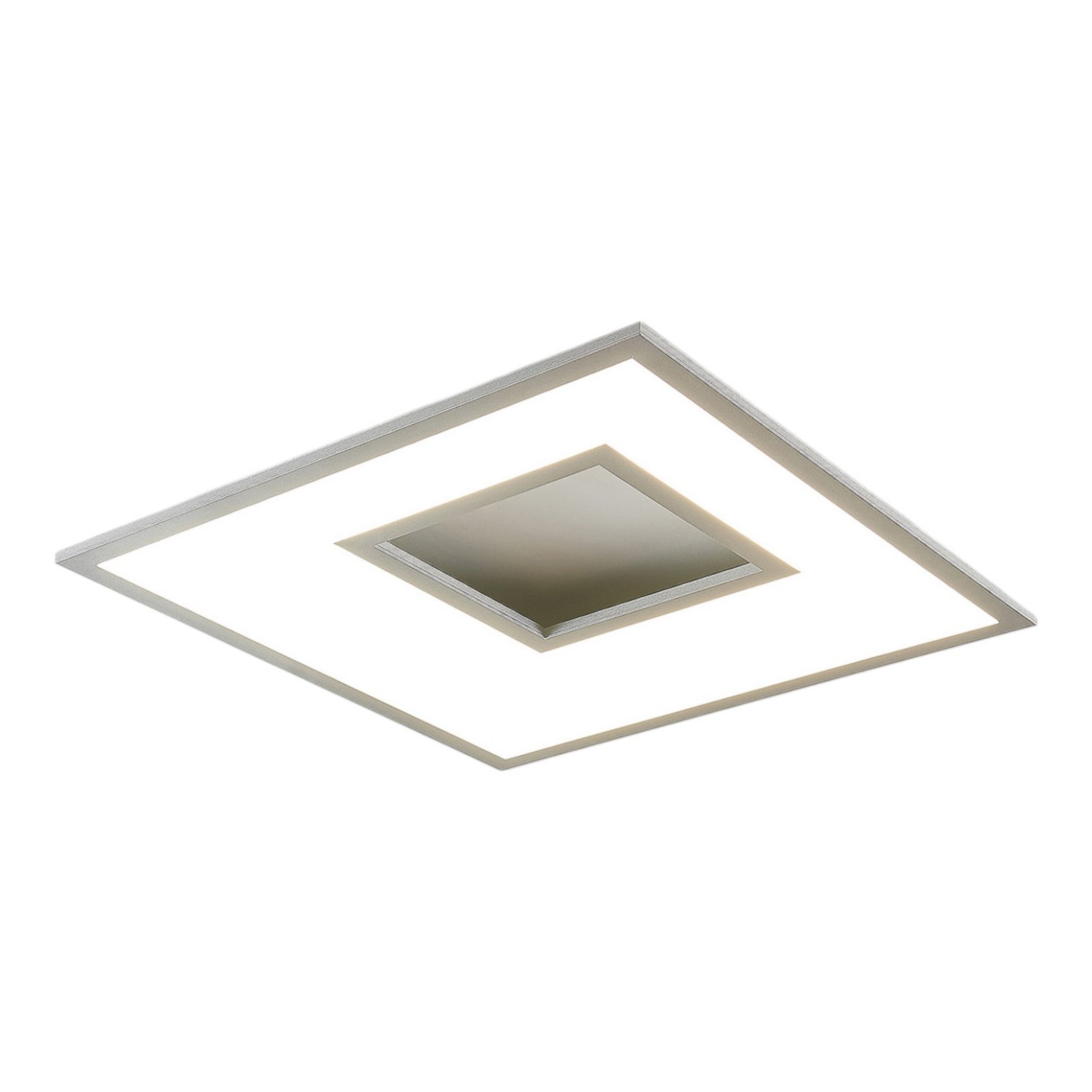 Φωτιστικό οροφής Durun LED, dimmable, CCT, γωνιακό 60 cm