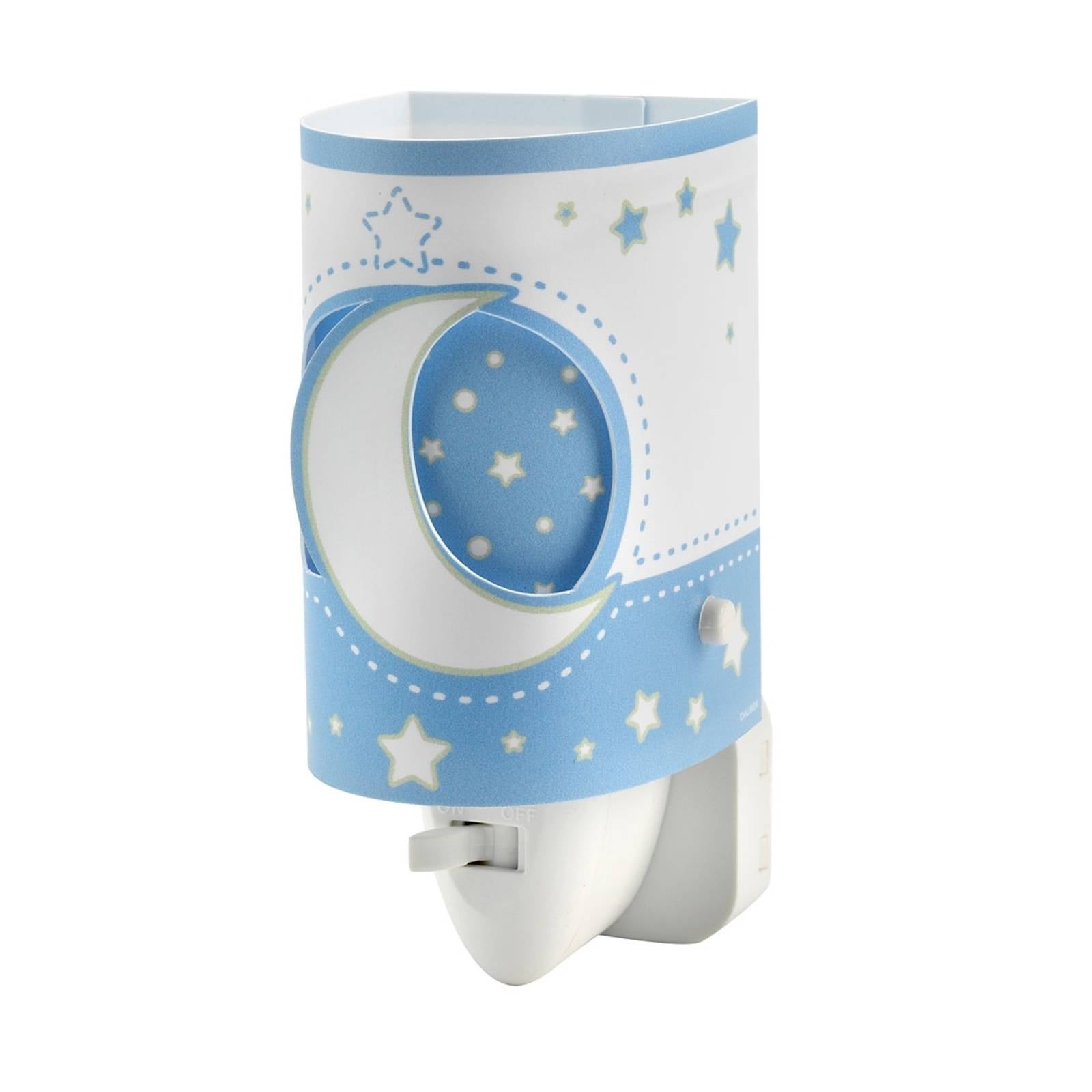 LED-nattlampa för spädbarn, ljusblå